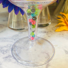 Load image into Gallery viewer, Personalized Acrylic Wine Goblet Initial A | FREE Shipping | All Sales Final