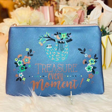 Load image into Gallery viewer, Treasure Every Moment Cosmetic Case by Karma Gifts Cosmetic Case | Free Shipping