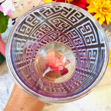 Load image into Gallery viewer, Personalized Acrylic Wine Goblet Initial D | FREE Shipping | All Sales Final