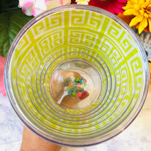 Load image into Gallery viewer, Personalized Acrylic Wine Goblet Initial E | FREE Shipping | All Sales Final