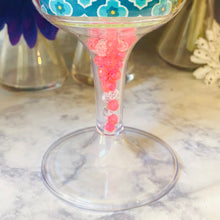 Load image into Gallery viewer, Personalized Acrylic Wine Goblet Initial G | FREE Shipping | All Sales Final