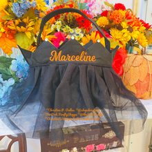 Load image into Gallery viewer, Tulle/Tutu Easter/Halloween Bucket Personalized | FREE Shipping