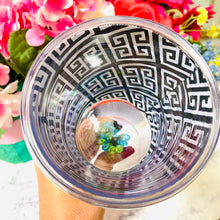 Load image into Gallery viewer, Personalized Acrylic Wine Goblet Initial L