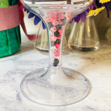 Load image into Gallery viewer, Personalized Acrylic Wine Goblet Initial R | FREE Shipping | All Sales Final