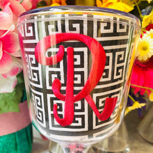 Load image into Gallery viewer, Personalized Acrylic Wine Goblet Initial R | FREE Shipping | All Sales Final
