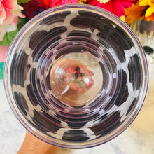 Load image into Gallery viewer, Personalized Acrylic Wine Goblet Initial R | FREE Shipping | All Sales Final