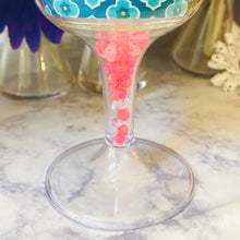 Load image into Gallery viewer, Personalized Acrylic Wine Goblet Initial G