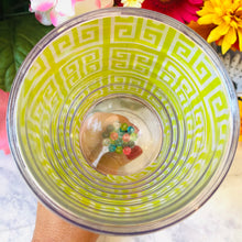 Load image into Gallery viewer, Personalized Acrylic Wine Goblet Initial E | FREE Shipping | All Sales Final