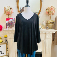 Load image into Gallery viewer, Simply Noelle All Suede Top in Black | FREE Shipping | Small/Medium Size 8-10 NWT | All Sales Final