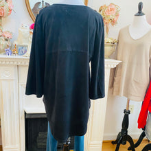 Load image into Gallery viewer, Simply Noelle All Suede Top in Black | FREE Shipping | Small/Medium Size 8-10 NWT | All Sales Final