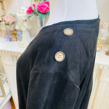 Load image into Gallery viewer, Simply Noelle All Suede Top in Black | FREE Shipping | Small/Medium Size 8-10 NWT | All Sales Final