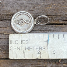 Load image into Gallery viewer, Waxing Poetic Past Time Music Charm