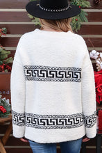 Load image into Gallery viewer, Aztec Pattern Popcorn Sweater from And The Why | All Sales Final | Free Shipping