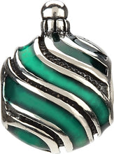 Load image into Gallery viewer, Chamilia Glitter Stripes Ornament Charm
