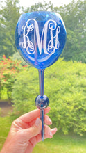 Load image into Gallery viewer, The Beach Glass Floating Beach Wine Glass Personalized
