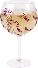 Load image into Gallery viewer, Best Mom Ever Wine Glass with Purple Flowers Decor