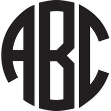 Load image into Gallery viewer, Circle Block Monogram