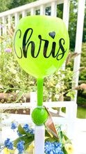 Load image into Gallery viewer, The Beach Glass Floating Beach Wine Glass Personalized Green
