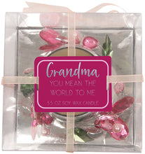 Load image into Gallery viewer, Grandma Pink Butterfly - Soy Wax Candle 3.5oz Scent: Jasmine