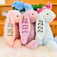 Load image into Gallery viewer, Bunny Personalized (Two Ears)