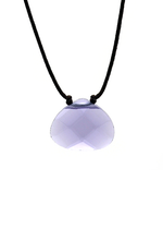Load image into Gallery viewer, Lucky Feather Color Power Necklace - Violet
