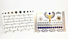 Load image into Gallery viewer, LuluDK Golden I Temp Jewelry Tattoos