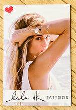 Load image into Gallery viewer, LuluDK Golden I Temp Jewelry Tattoos