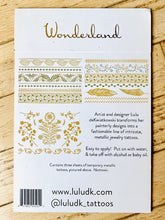Load image into Gallery viewer, LuluDK Wonderland Temp Jewelry Tattoos