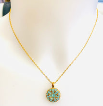 Load image into Gallery viewer, Mariana Guardian Angel Necklace Aqua Chalcedony

