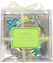 Load image into Gallery viewer, Mom Blue Flower - Soy Wax Candle 3.5oz Scent: Jasmine