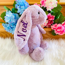 Load image into Gallery viewer, Easter Bunny Personalized Purple