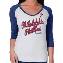 Load image into Gallery viewer, Philadelphia Phillies '47 Brand Batter Up Tee for Women | FREE Shipping | Size Small | All Sales Final