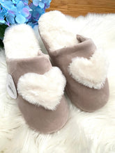 Load image into Gallery viewer, Plush Heart Slippers
