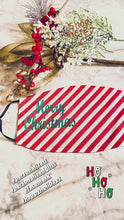 Load and play video in Gallery viewer, Personalized Holiday Face Covering for Women (Free Shipping)