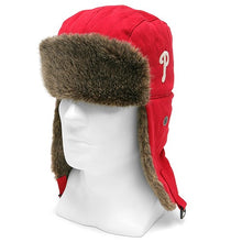 Load image into Gallery viewer, Philadelphia Phillies &#39;47 Brand Stevenson Trapper Winter Hat
