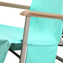 Load image into Gallery viewer, Beach Chair Cover, Lounge Chair Cover, Pool Chair Cover Mint
