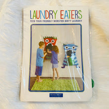 Load image into Gallery viewer, Laundry Bag for Kids Yellow &amp; Blue Stripe by Midwest CBK Gift
