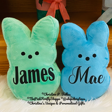 Load image into Gallery viewer, Plush Easter Peeps Personalized 9.5&quot; Tall
