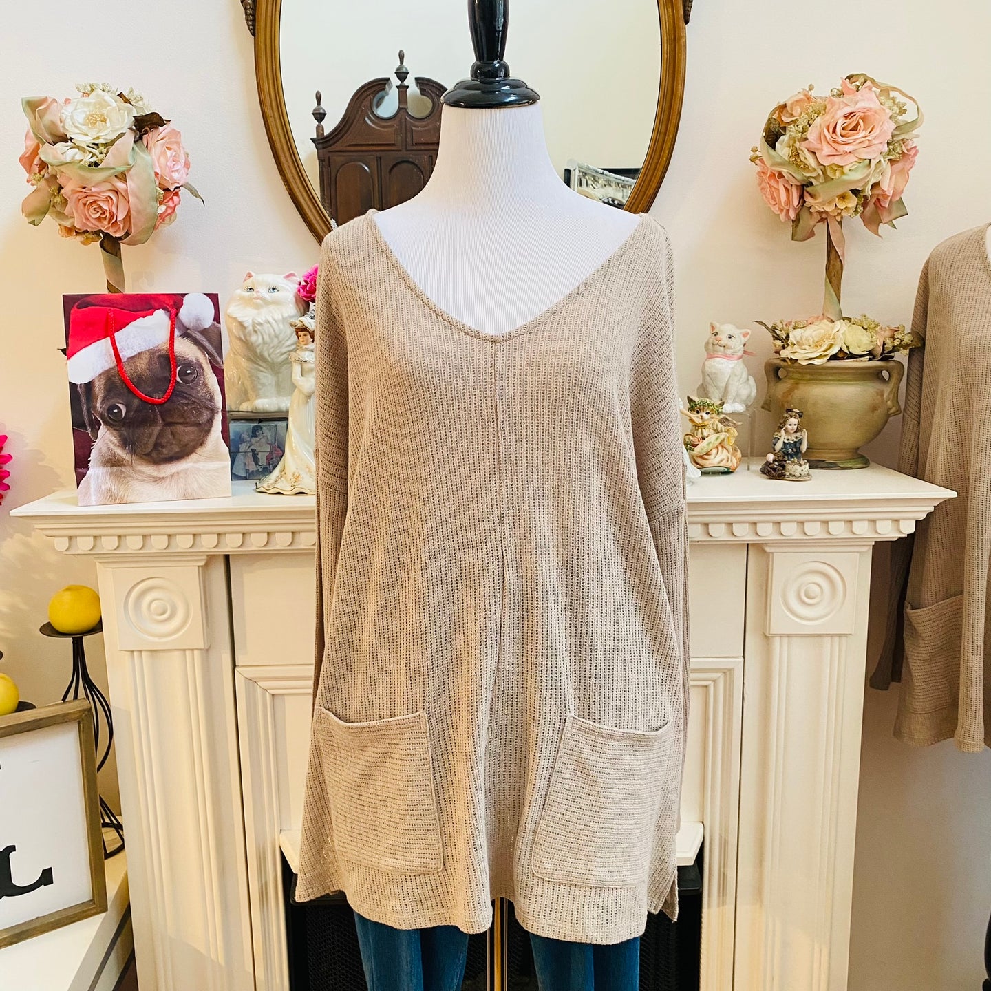 Simply Noelle W Double Pocket Tan