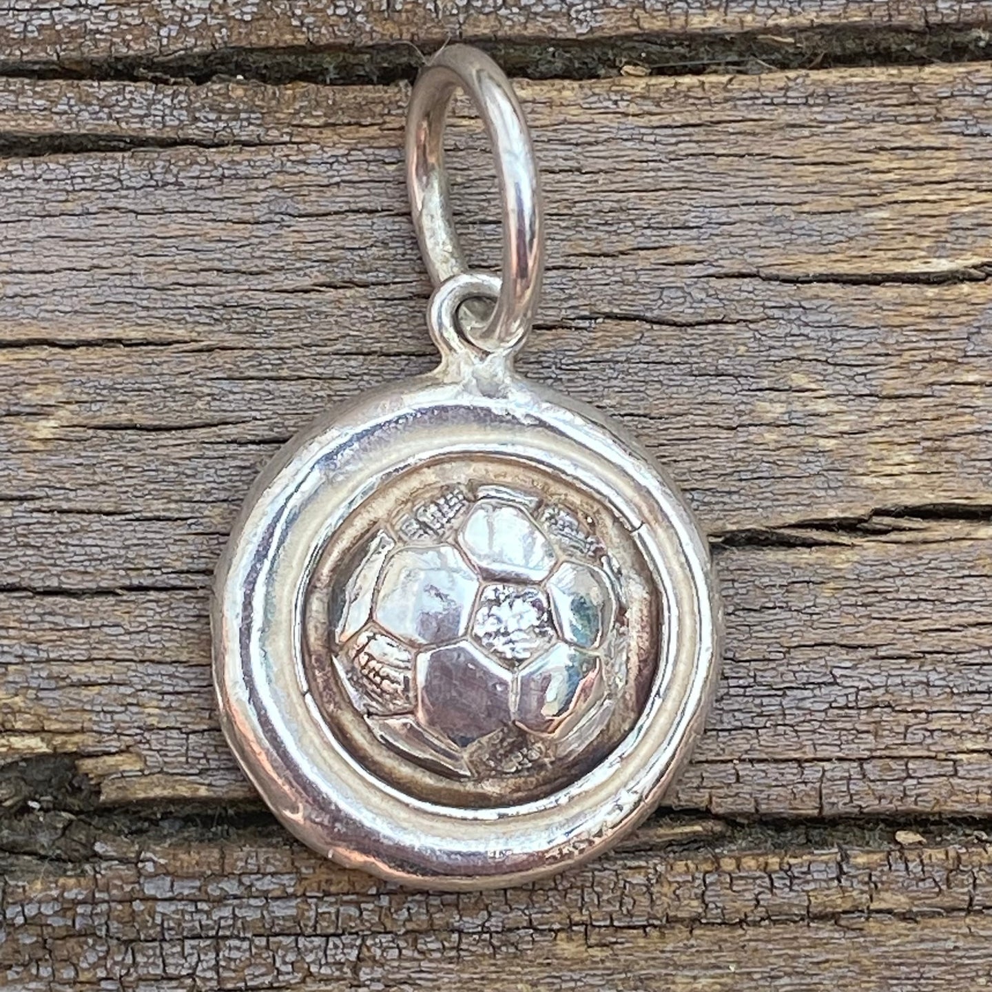 Waxing Poetic Past Time Soccer Charm