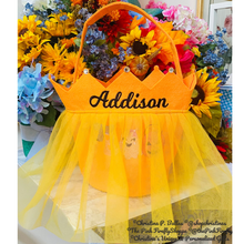 Load image into Gallery viewer, Tulle/Tutu Boo Halloween Bucket Personalized | FREE Shipping | All Sales Final
