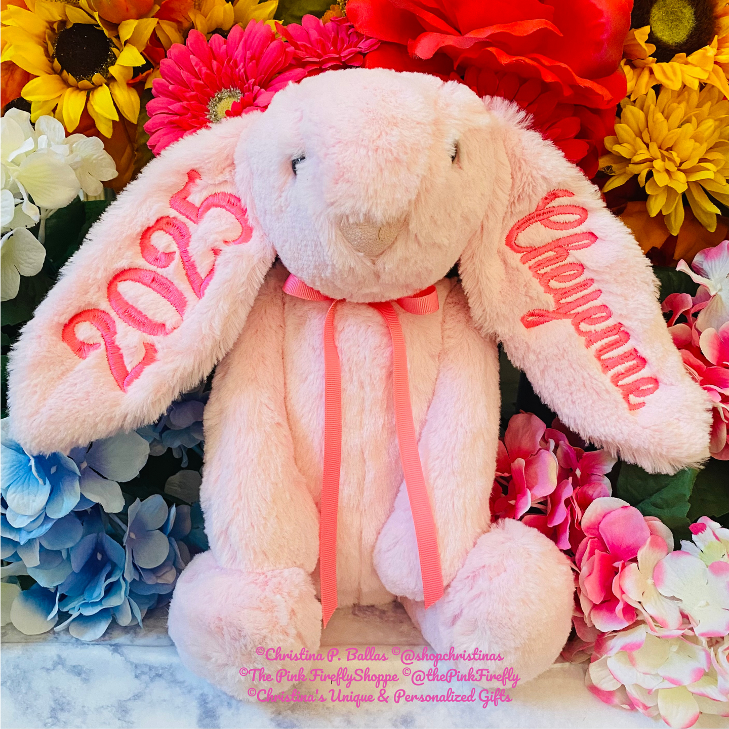 Bunny Personalized (Two Ears)