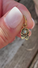 Load and play video in Gallery viewer, Waxing Poetic Gemtone Drop Charm Labradorite | FREE Shipping | All Sales Final
