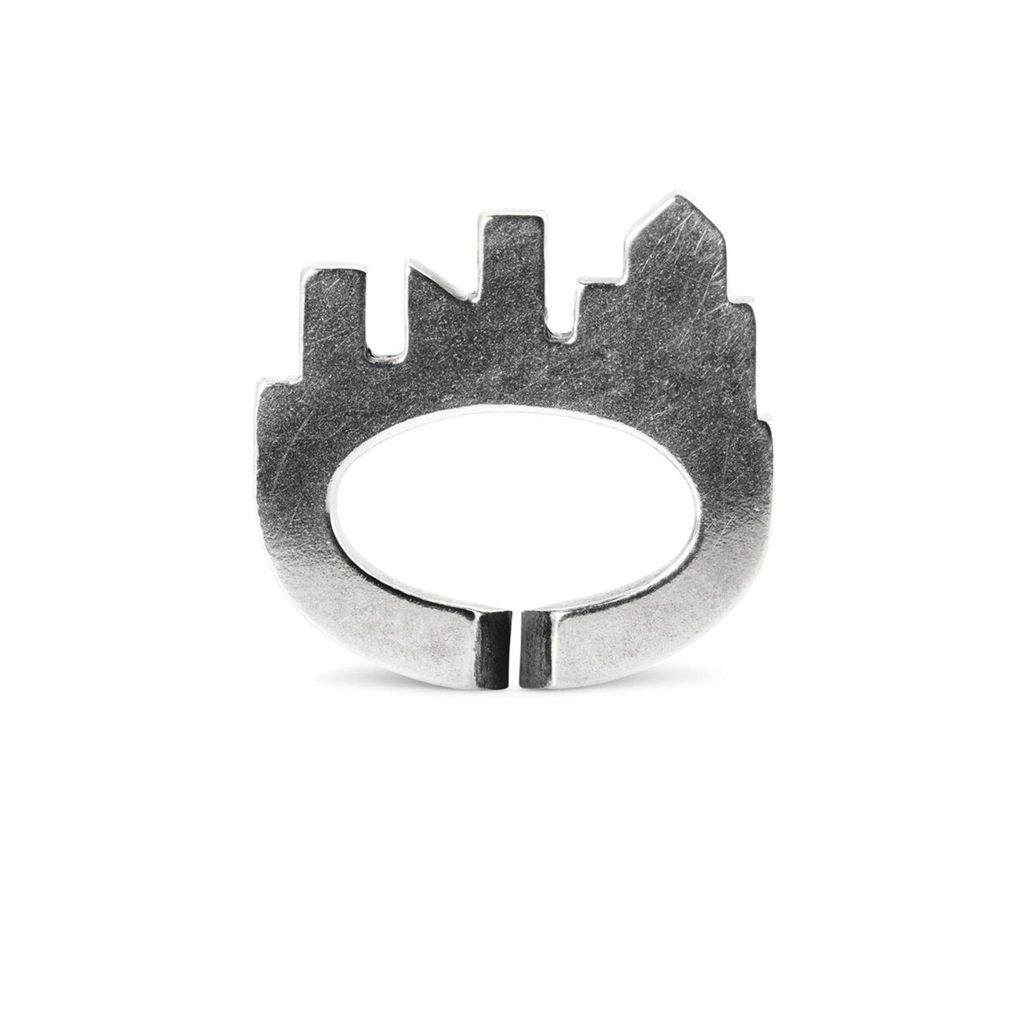 X By Trollbeads Skyline Single Link Silver