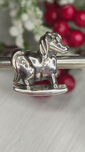 Load and play video in Gallery viewer, Chamilia Rocking Horse Charm (Free Shipping)
