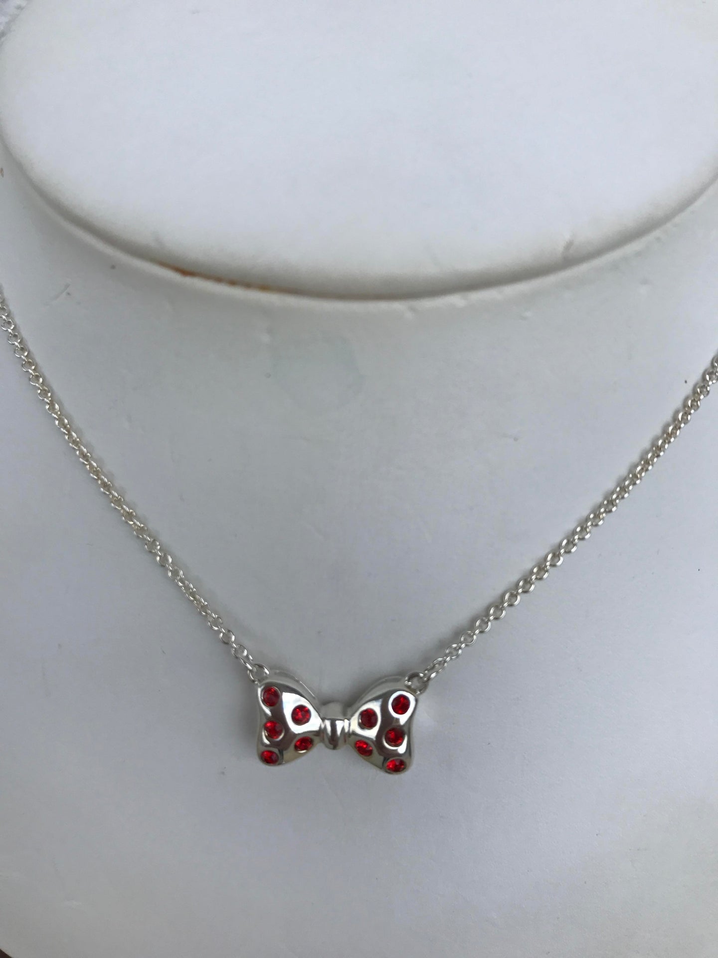 Chamilia Disney Minnie Bowtie Necklace