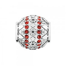 Load image into Gallery viewer, Chamilia Fair Isle Charm Red
