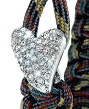 Load image into Gallery viewer, From Soldier to Soldier Camo Sterling Silver Swarovski Heart
