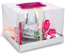 Load image into Gallery viewer, Grandma Pink Butterfly - Soy Wax Candle 3.5oz Scent: Jasmine
