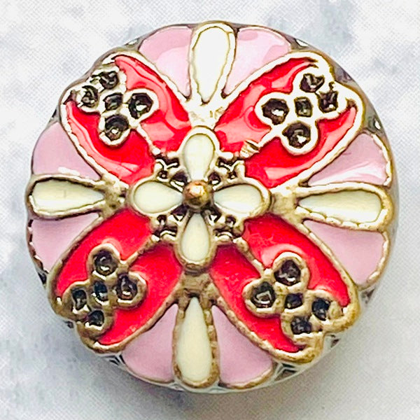 Ginger Snaps Decorative Pink Snap